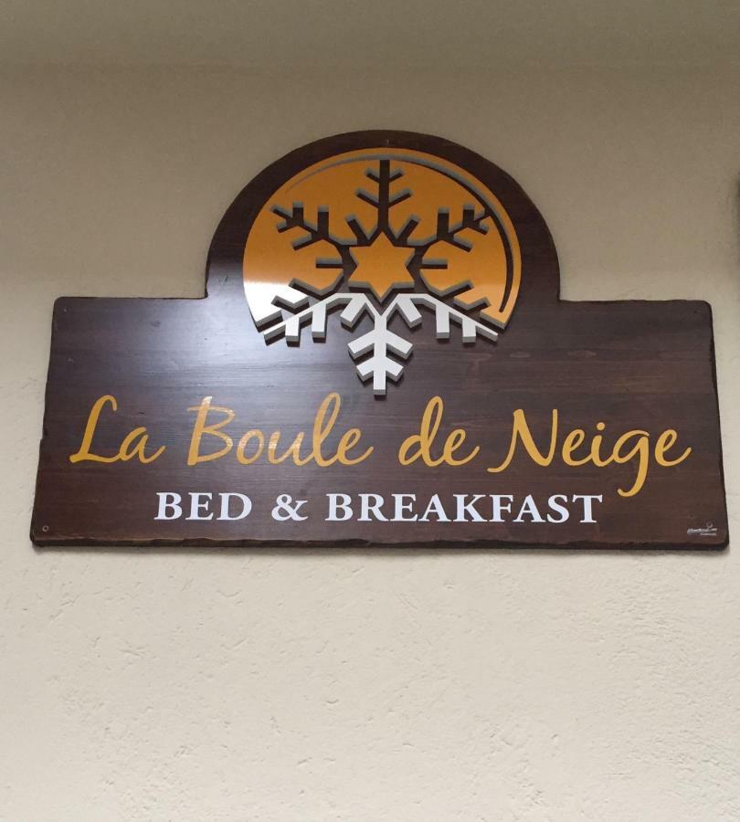 Bed and Breakfast La Boule De Neige Пре-Сен-Дидье Экстерьер фото